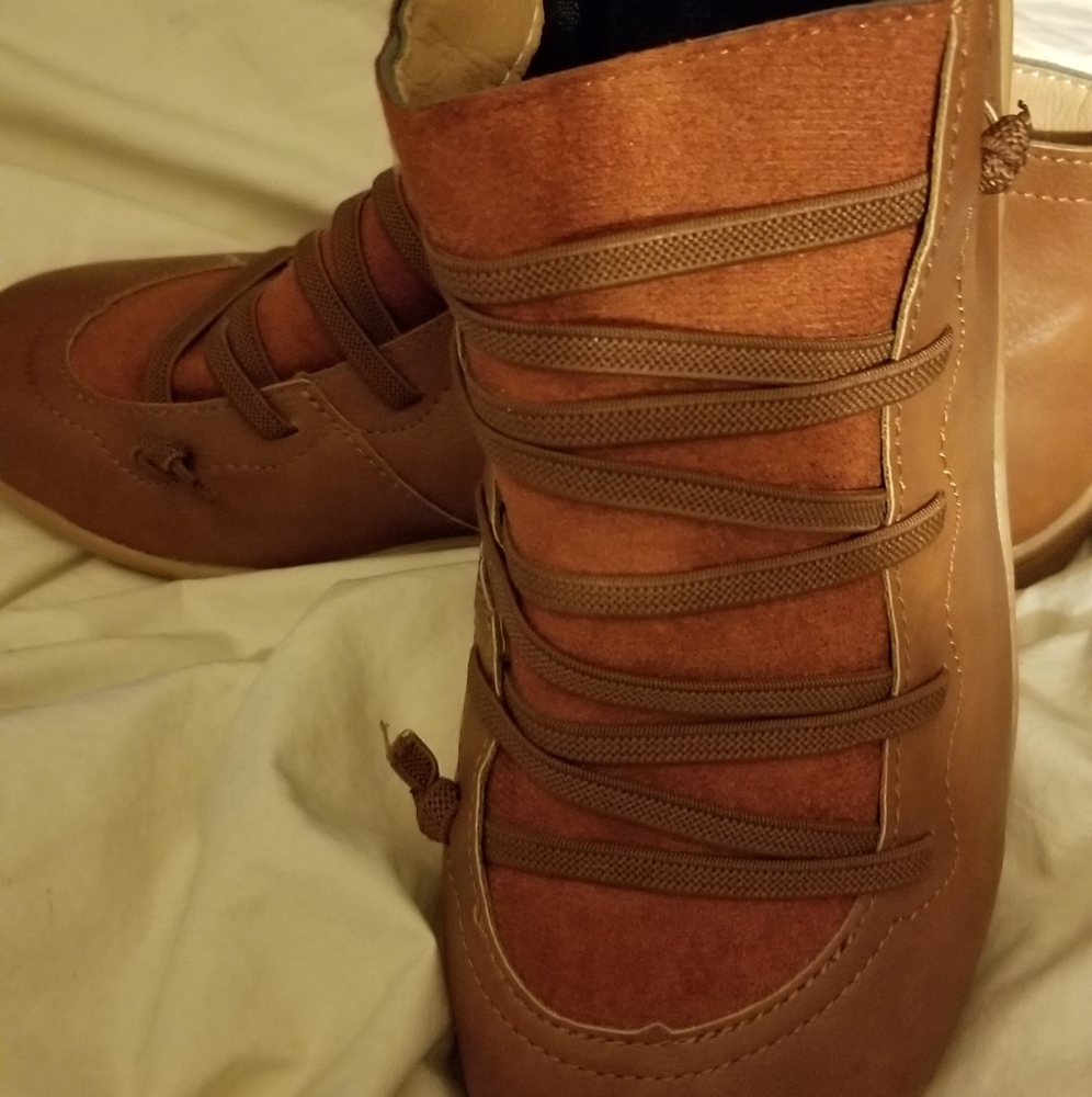 Brown Booties - image 2